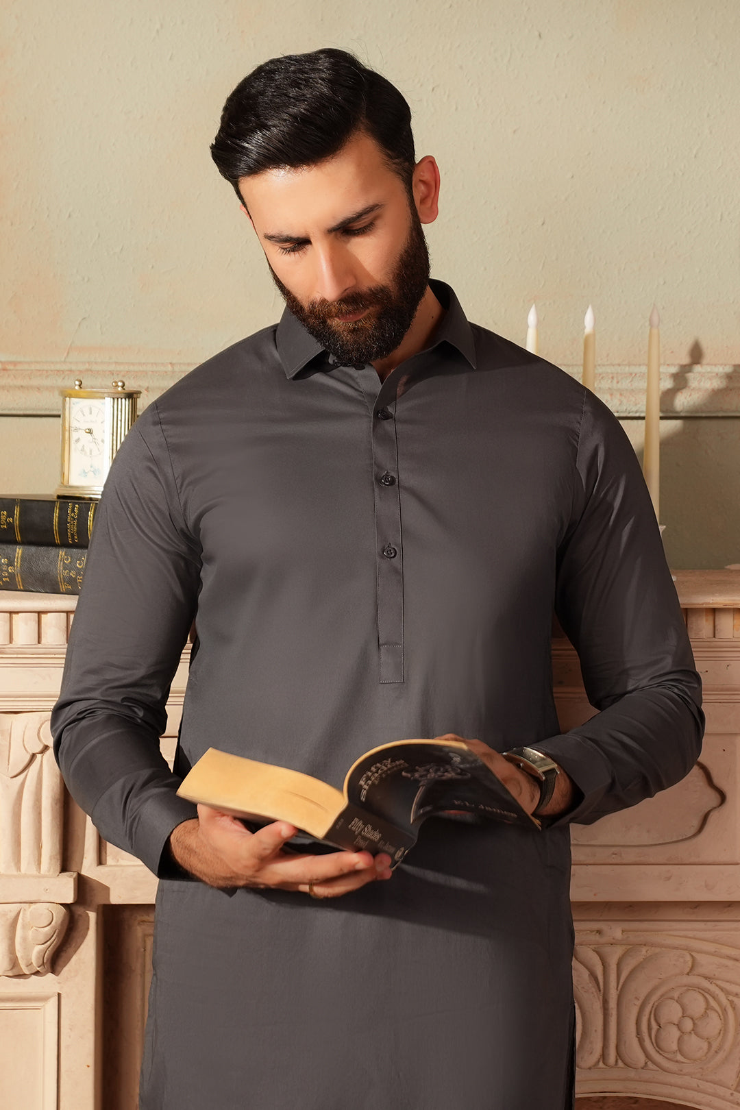 Comfort-Cotton Shalwar Kameez - 2632