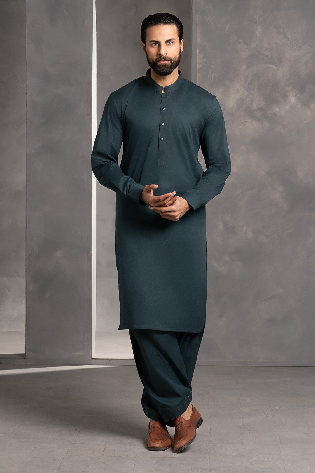 Comfort-Cotton Shalwar Kameez - 3013