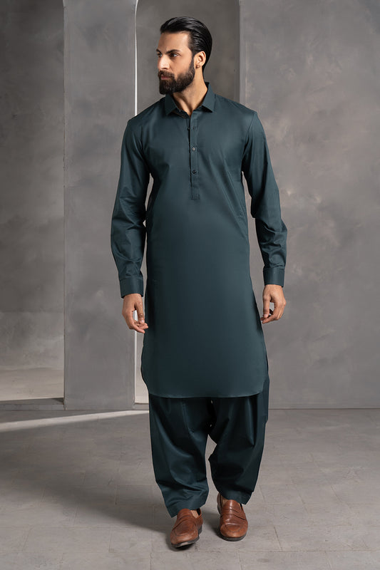 Comfort-Cotton Shalwar Kameez - 3014