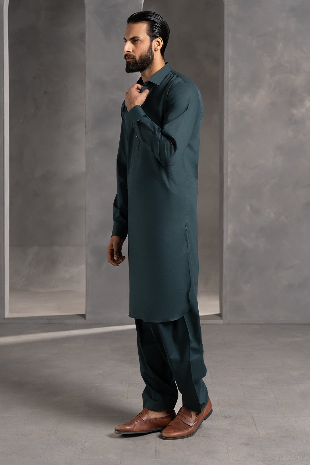 Comfort-Cotton Shalwar Kameez - 3014