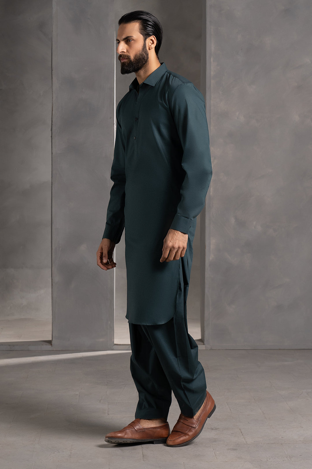 Comfort-Cotton Shalwar Kameez - 3014