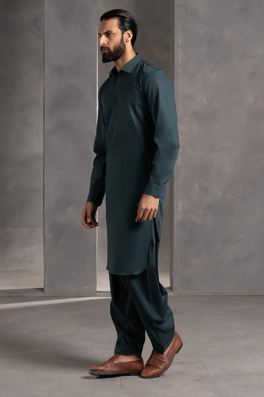 Comfort-Cotton Shalwar Kameez - 3014