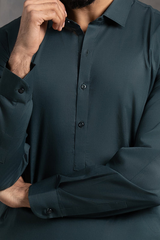 Comfort-Cotton Shalwar Kameez - 3014