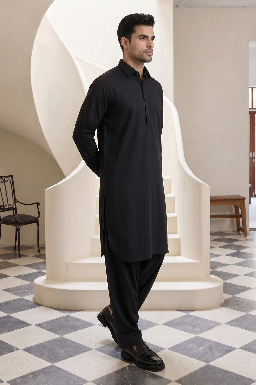 Heritage Shalwar Kameez - 6117