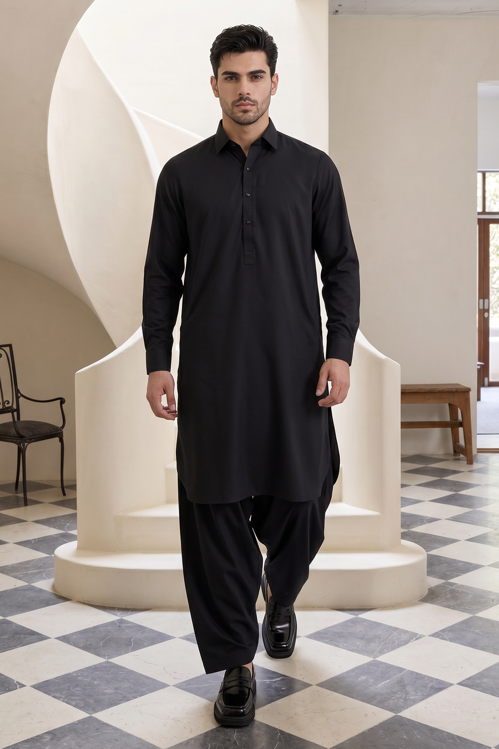 Heritage Shalwar Kameez - 6117