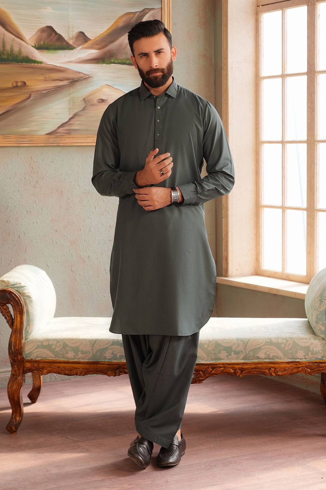 Jade Shalwar Kameez - 0140