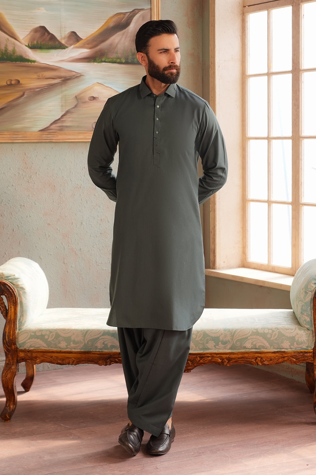 Jade Shalwar Kameez - 0140