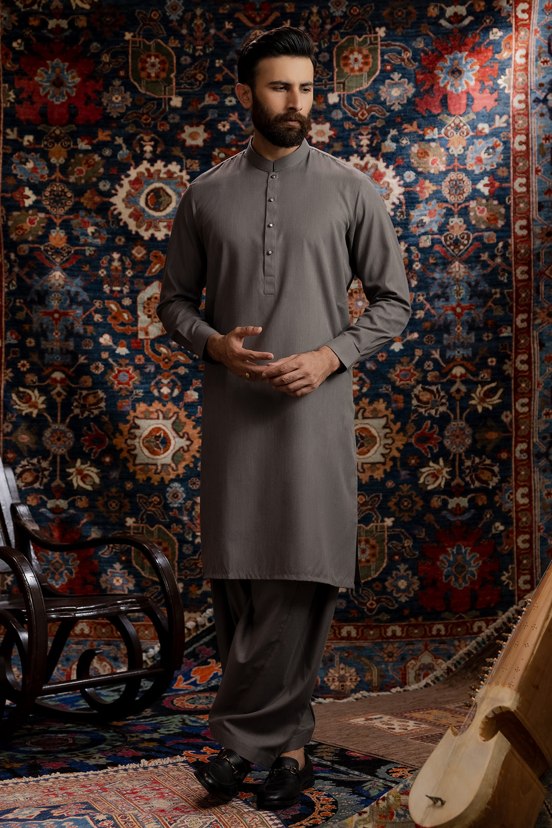 Jade Shalwar Kameez - 2606