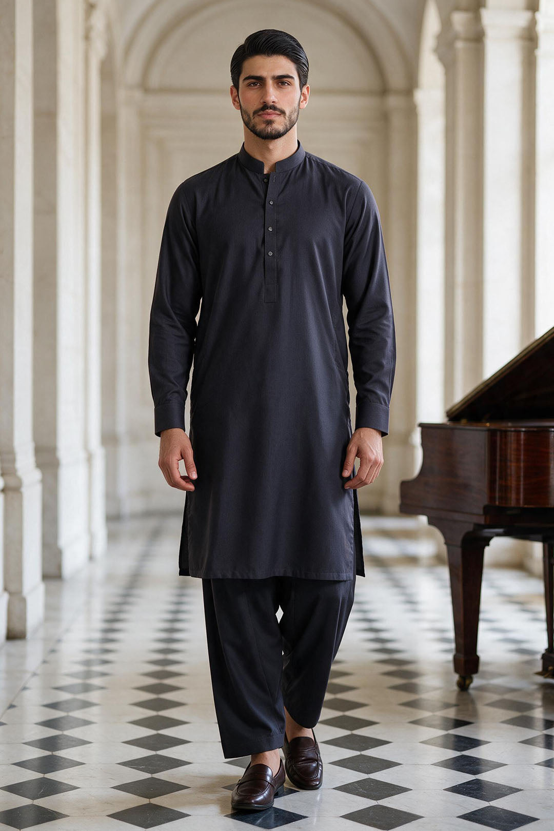 Jade Shalwar Kameez - 6114