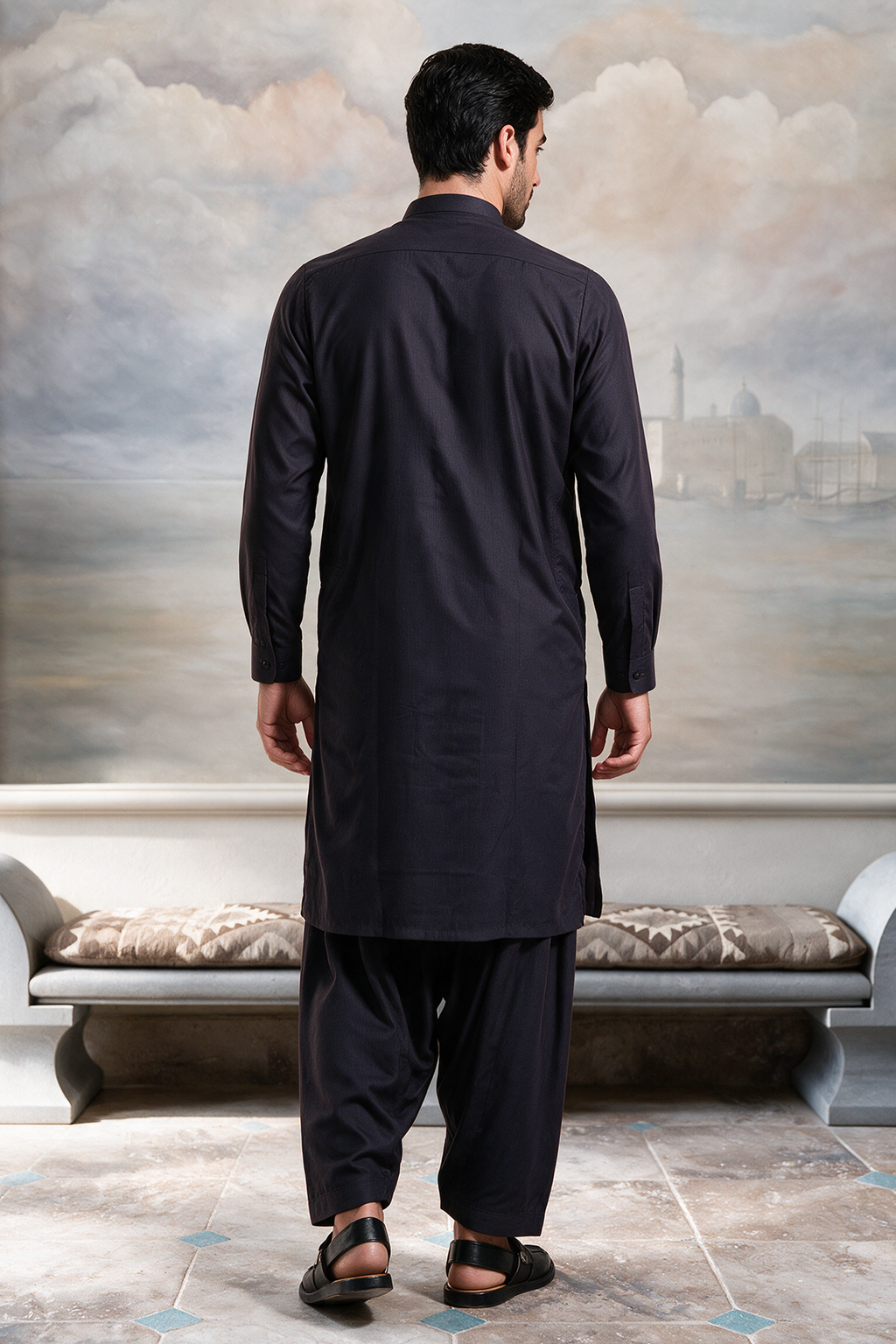 Jade Shalwar Kameez - 6104