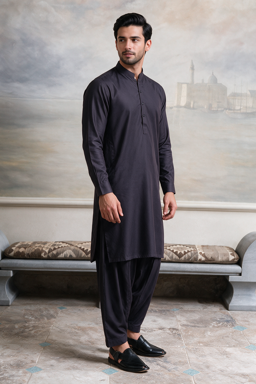 Jade Shalwar Kameez - 6104