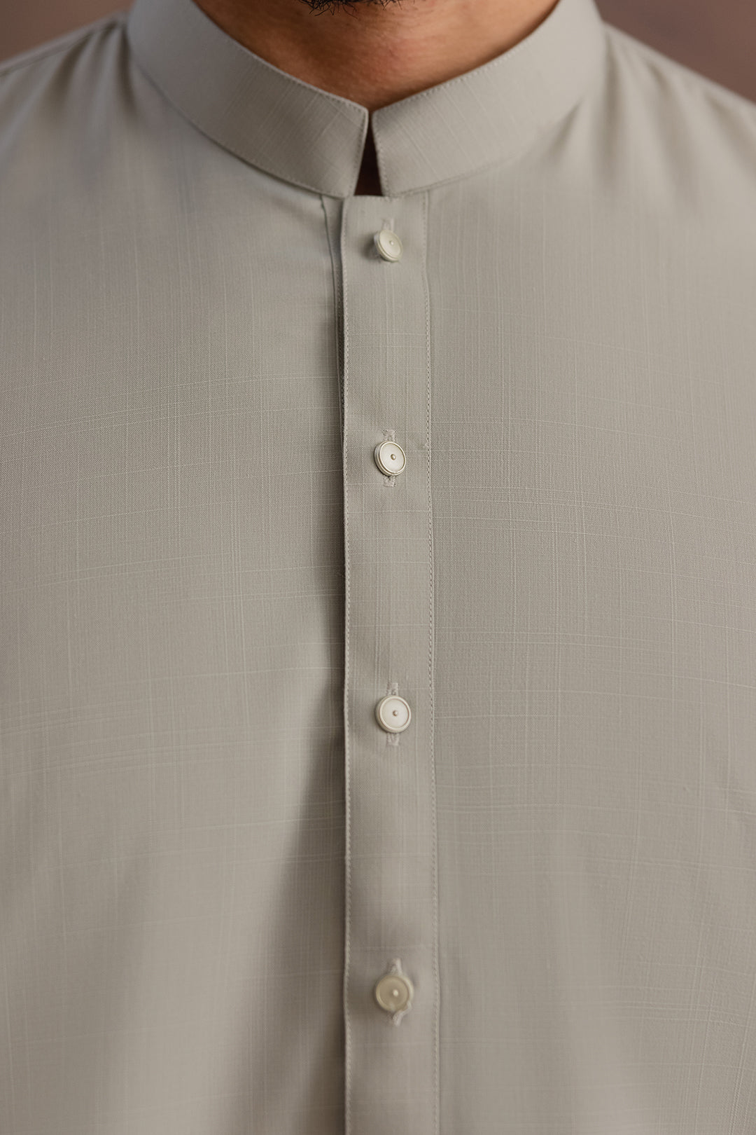 Slub Textured Shalwar Kameez - 2610