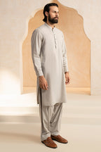 Slub Textured Shalwar Kameez - 9001