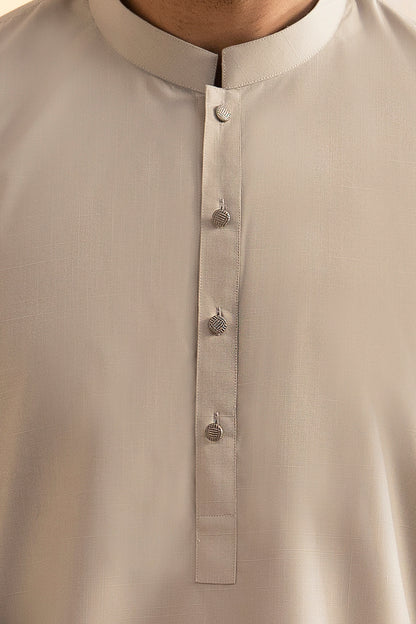 Slub Textured Shalwar Kameez - 9003