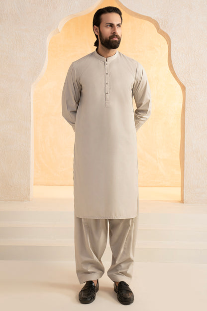 Slub Textured Shalwar Kameez - 9003