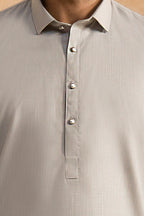 Slub Textured Shalwar Kameez - 9004