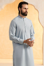 Slub Textured Shalwar Kameez - 9005