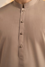 Slub Textured Shalwar Kameez - 9009