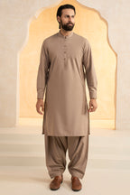 Slub Textured Shalwar Kameez - 9009