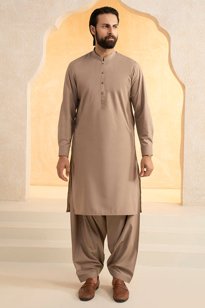 Slub Textured Shalwar Kameez - 9009