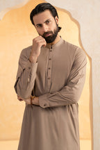Slub Textured Shalwar Kameez - 9009