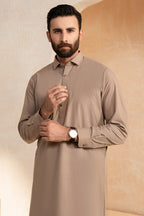 Slub Textured Shalwar Kameez - 9010