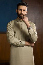 Slub Textured Shalwar Kameez - 9118