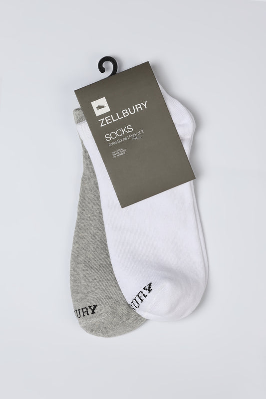 Ankle Socks (Pack of 2)