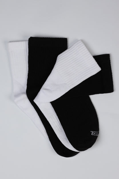 Quarter Crew Socks (Pack of 2)