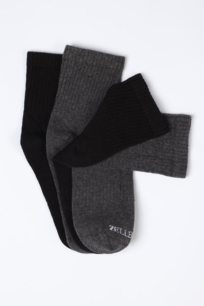 Quarter Crew Socks (Pack of 2)