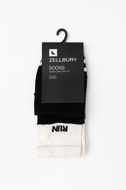 Quarter Crew Socks - C023