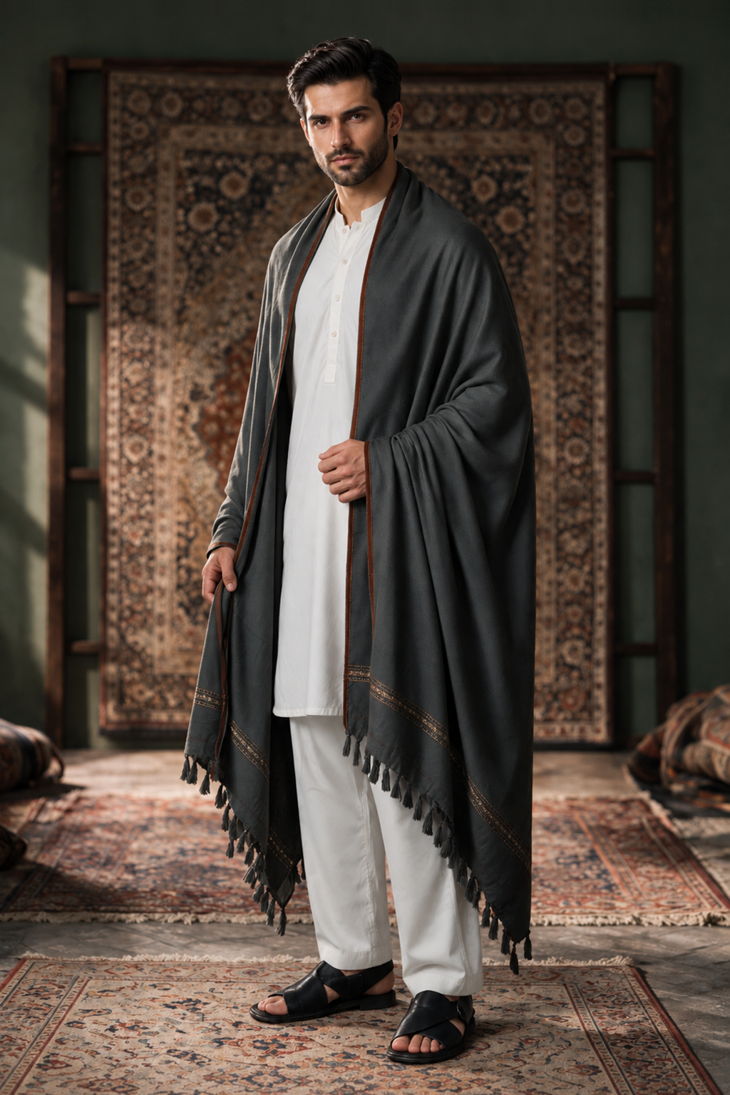 Men Shawl - 1004