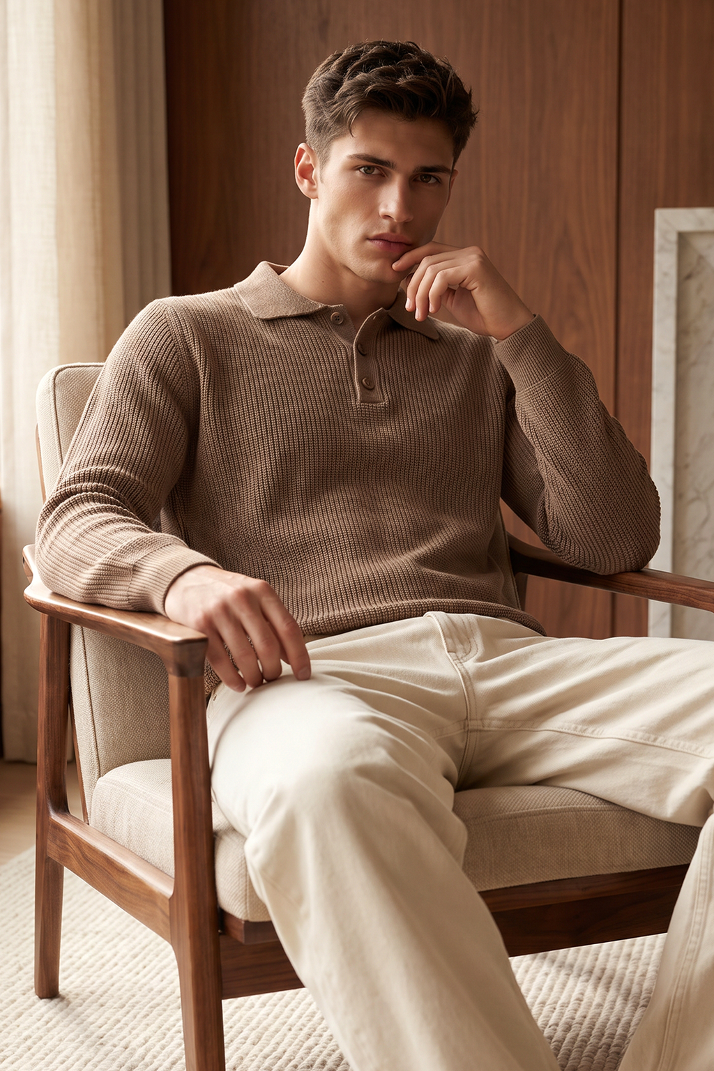 Polo Sweater - 1006