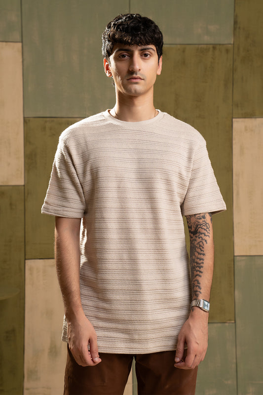 Textured T-Shirt - 5001