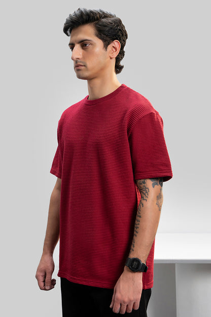 Textured T-Shirt - 5001
