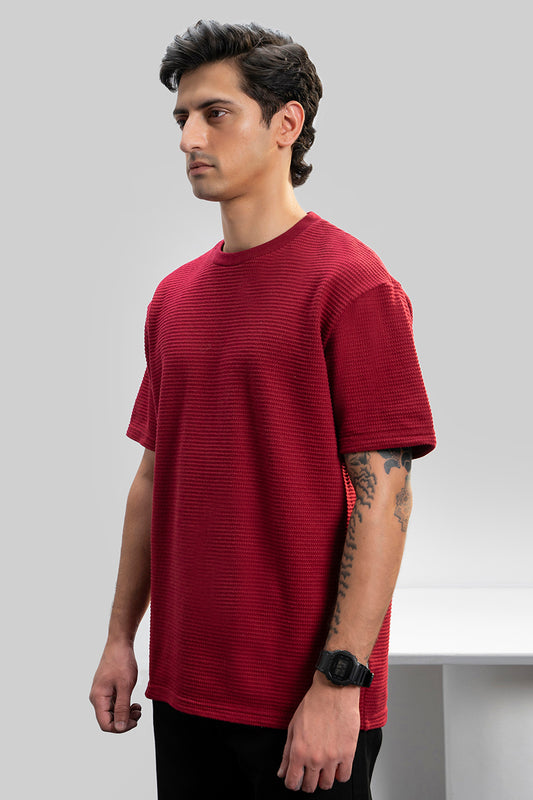 Textured T-Shirt - 5001
