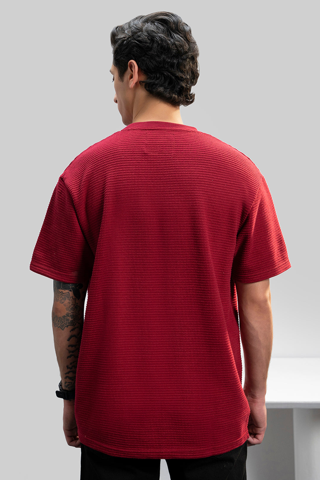 Textured T-Shirt - 5001