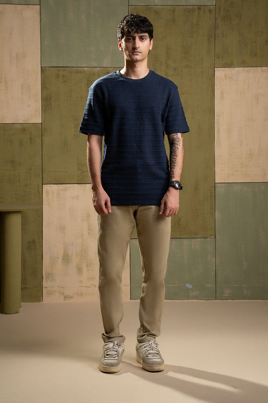 Textured T-Shirt - 5002