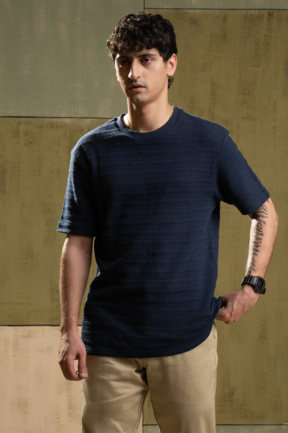 Textured T-Shirt - 5002