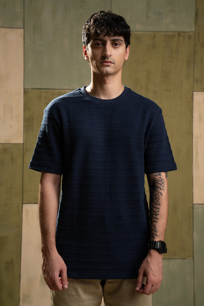 Textured T-Shirt - 5002