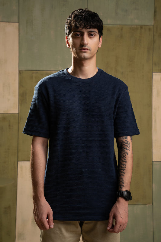 Textured T-Shirt - 5002