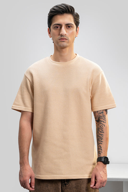 Textured T-Shirt - 5003
