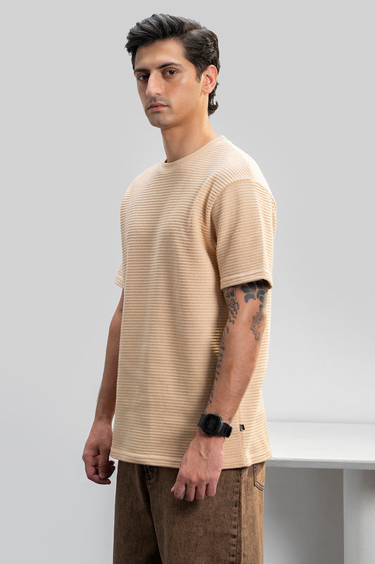 Textured T-Shirt - 5003