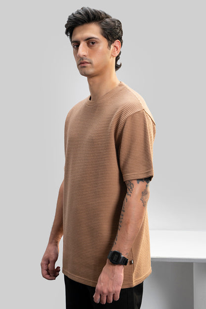 Textured T-Shirt - 5004