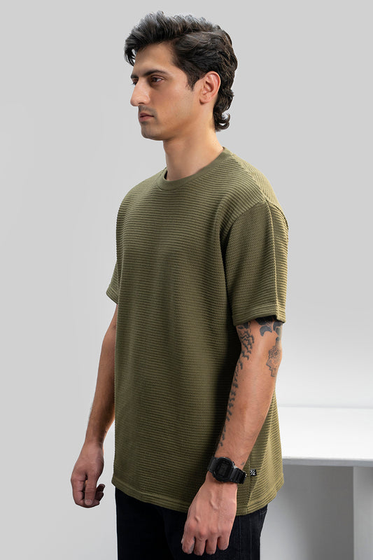 Textured T-Shirt - 5005