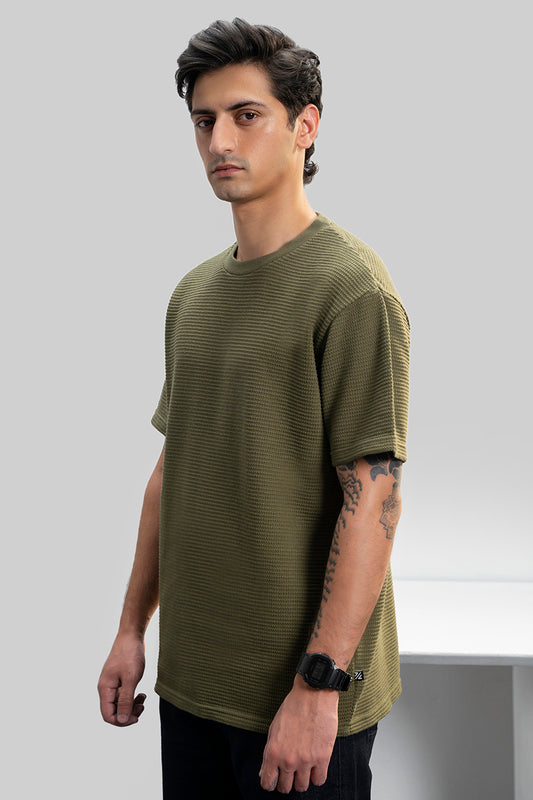 Textured T-Shirt - 5005