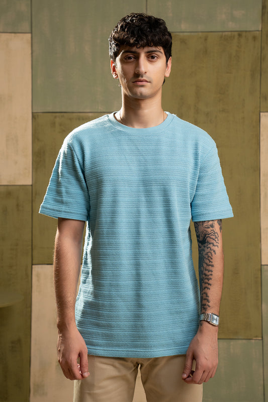 Textured T-Shirt - 5005