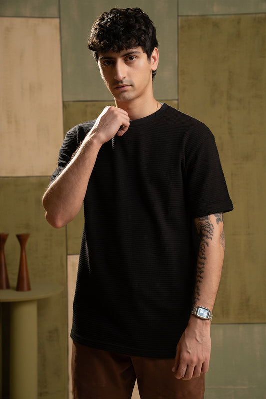 Textured T-Shirt - 5002
