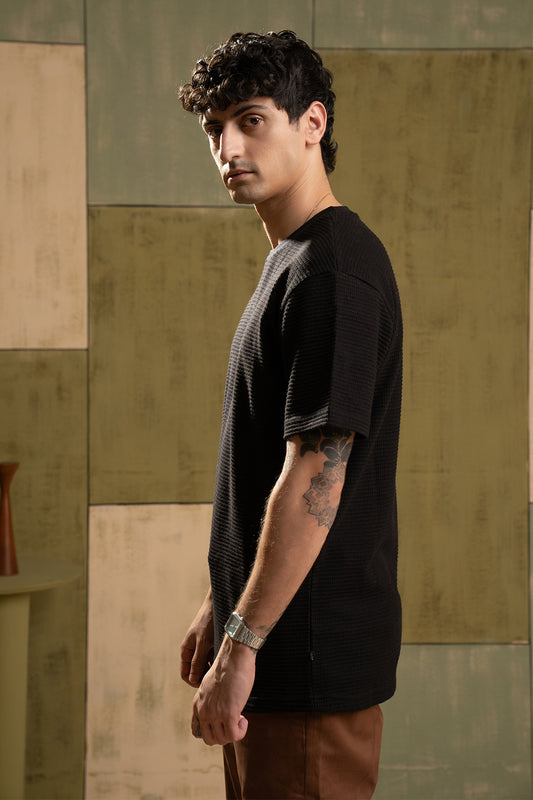 Textured T-Shirt - 5002