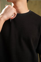 Textured T-Shirt - 5002